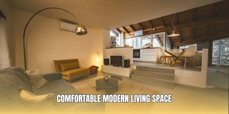 Comfortable modern living space