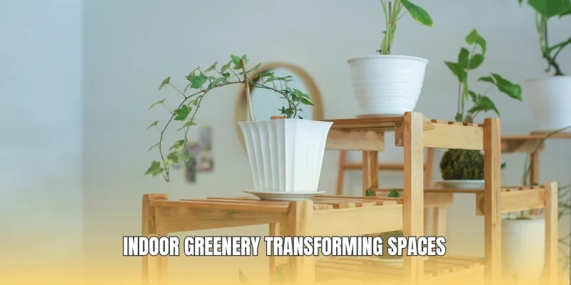 Indoor greenery transforming spaces