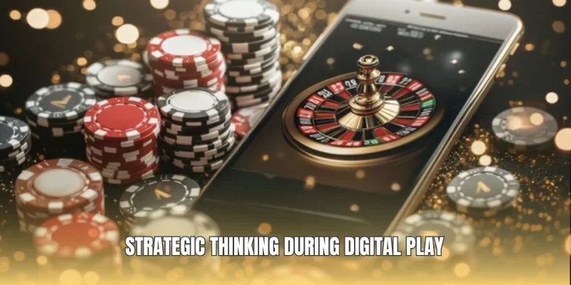 Strategic thinking during digital play